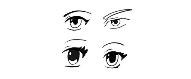 Como dibujar ojos / anime y manga - Fácil es dibujar