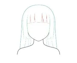 Como dibujar cabello anime manga mujer 