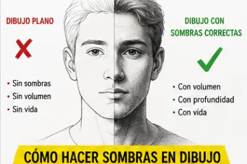 Guía completa sobre cómo hacer sombras en dibujo con ejemplos y ejercicios